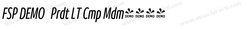 FSP DEMO   Prdt LT Cmp Mdm字体转换